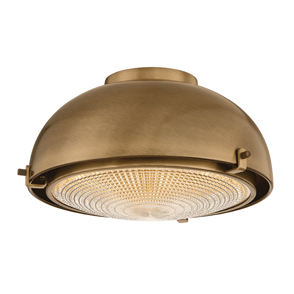 Semi-Flush Mts.-Troy-C2713-PBR