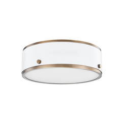 Flush Mounts-Troy-C8312-PBR/SWH