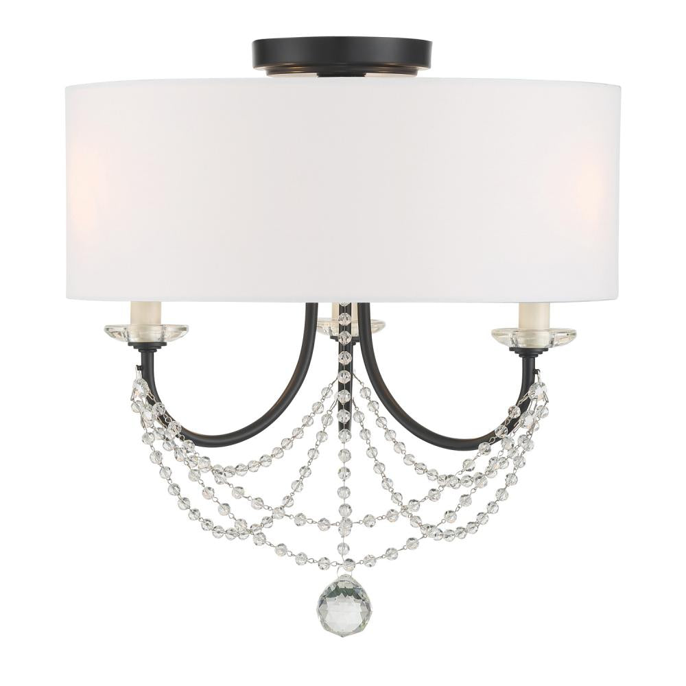 Flush Mounts-Crystorama-DEL-90803_Ceiling