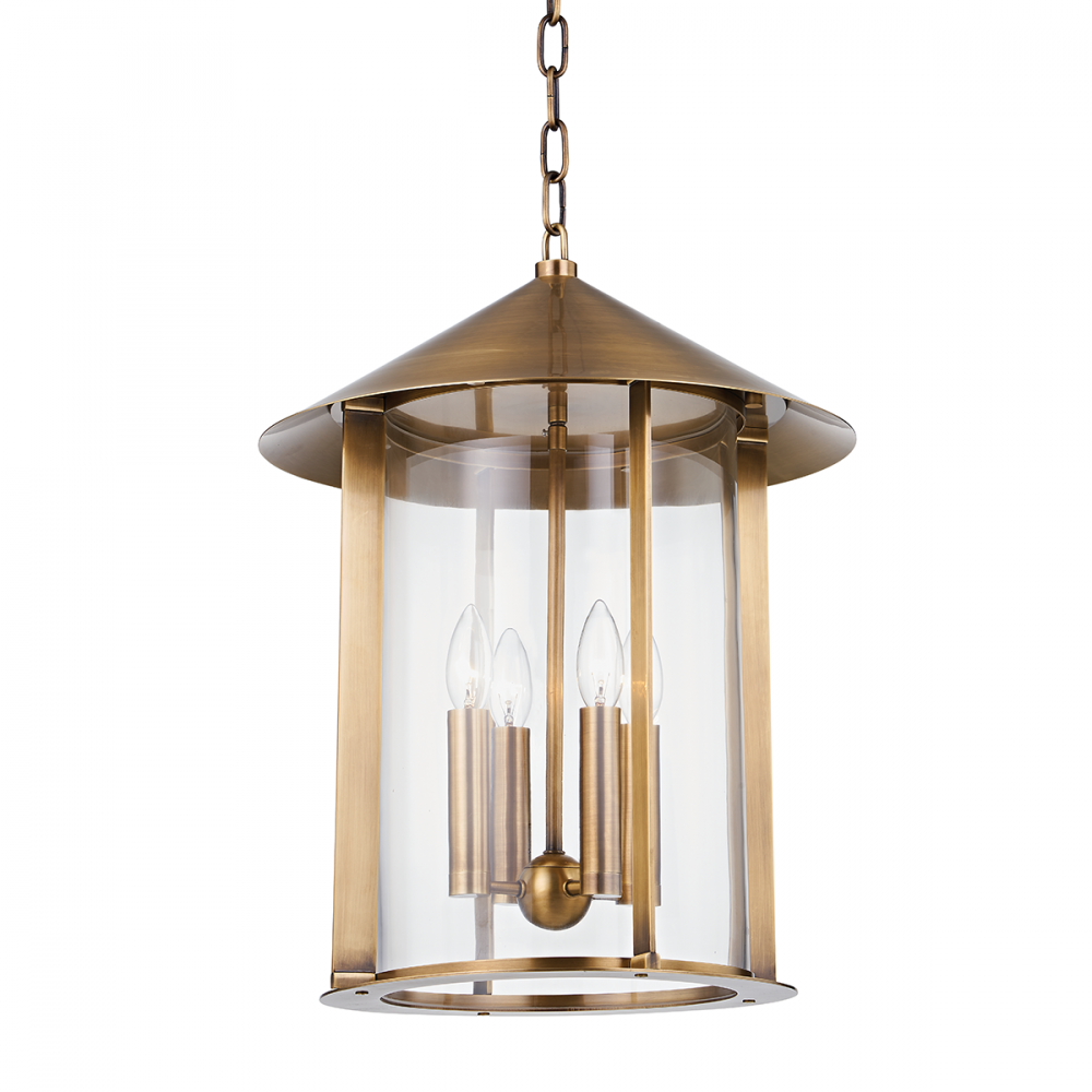 Foyer/Hall Lanterns-Troy-F1917-PBR