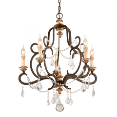 Chandeliers-Troy-F3515-PZ/DG