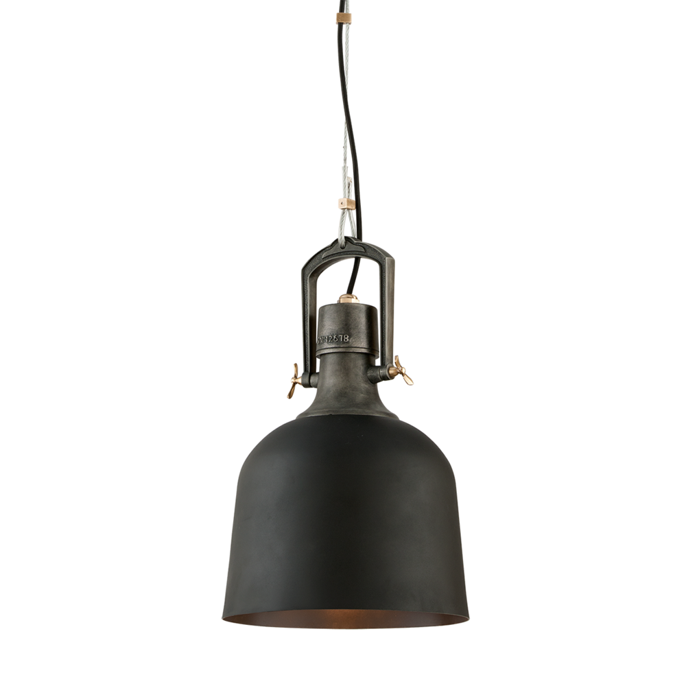 Mini Pendants-Troy-F3545-SBK/APW/PBR