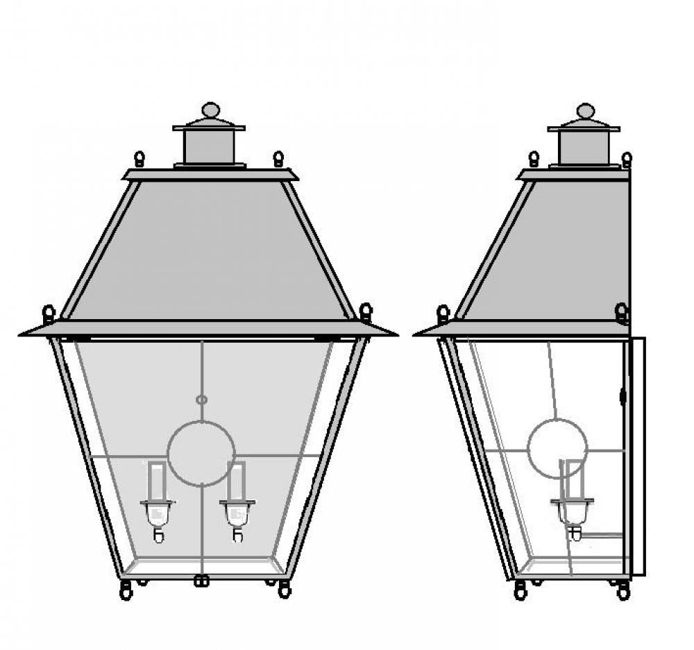 Fairmont Outdoor Wall Lantern FA4730P