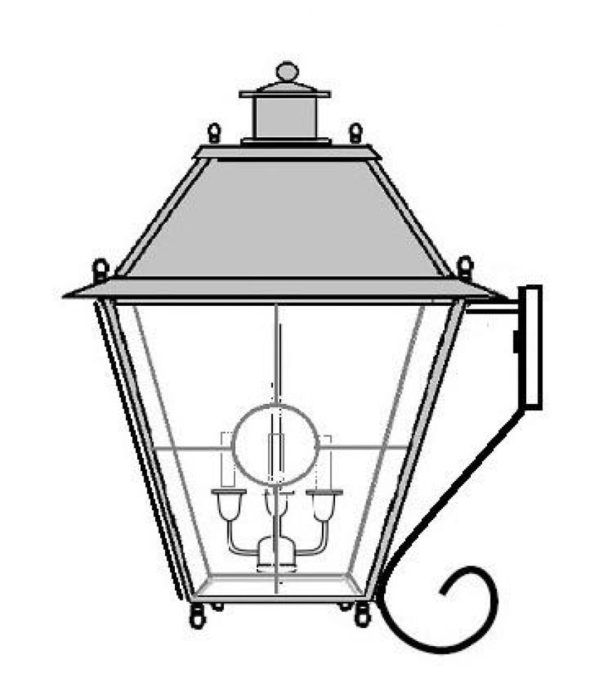 Fairmont Outdoor Wall Lantern FA47311