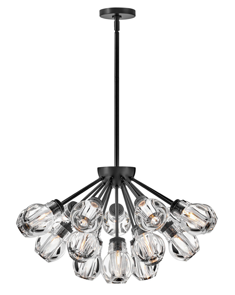 【Novelbright】Chandelier Elise Medium Convertible Chandelier (FR46956) | Chandeliers by