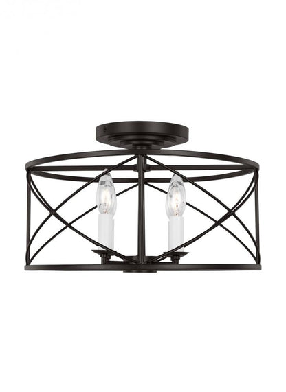 Semi-Flush Mts.-Visual Comfort & Co. Studio Collection-CF1134