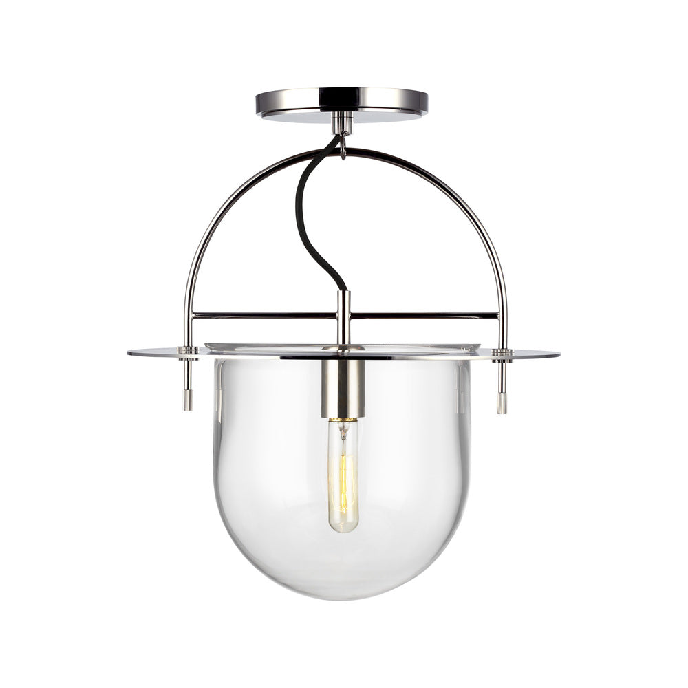 Semi-Flush Mts.-Visual Comfort & Co. Studio Collection-KF1071PN