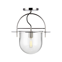 Semi-Flush Mts.-Visual Comfort & Co. Studio Collection-KF1071PN