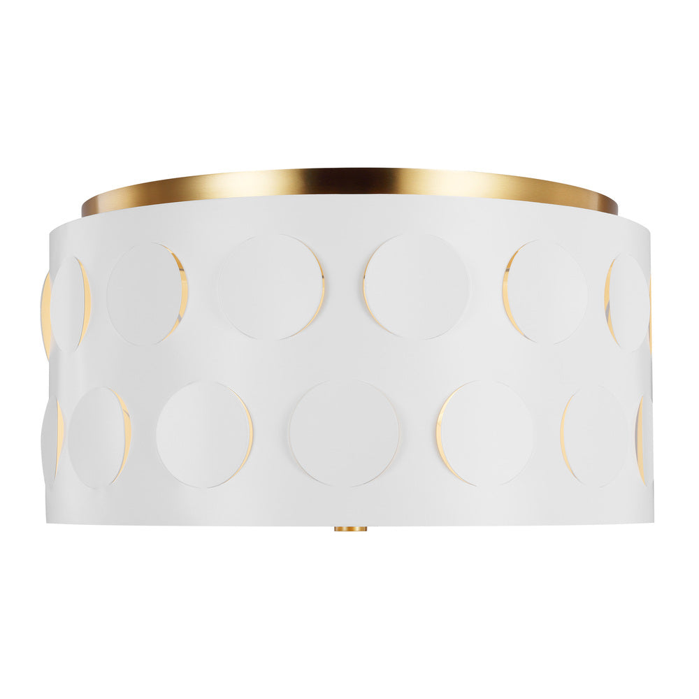 Flush Mounts-Visual Comfort & Co. Studio Collection-KSF1013