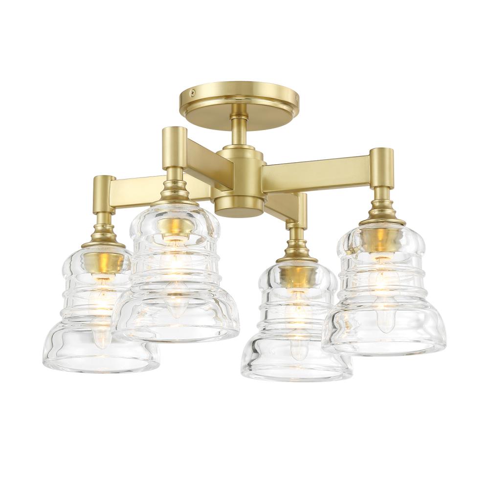 Semi-Flush Mts.-Crystorama-GRG-1045