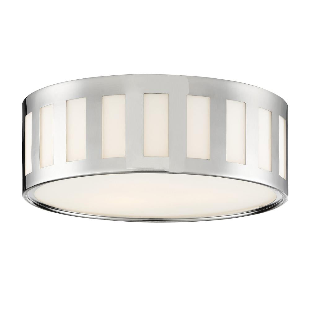 Flush Mounts-Crystorama-KEN-2203