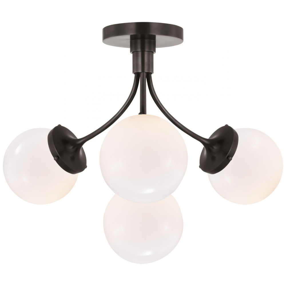 Semi-Flush Mts.-Visual Comfort & Co. Signature Collection-KS4407