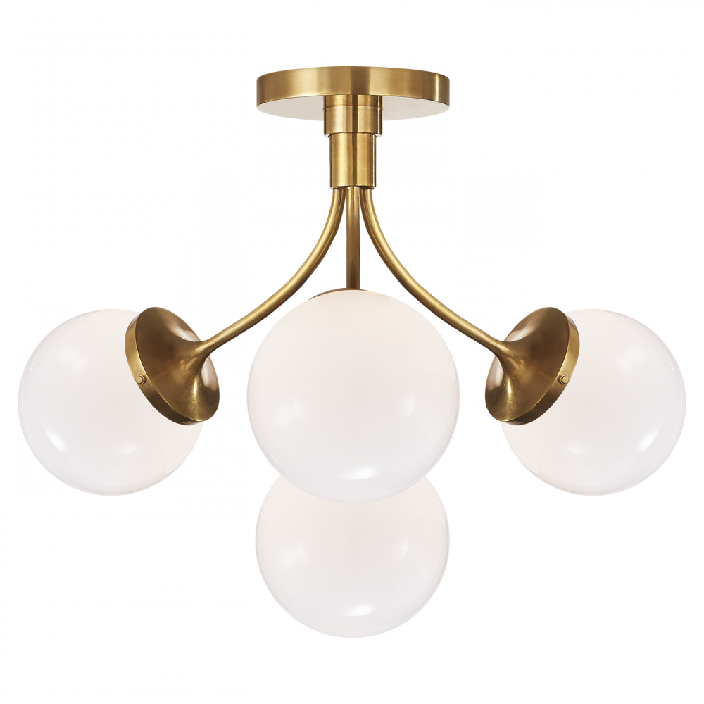 Semi-Flush Mts.-Visual Comfort & Co. Signature Collection-KS4407