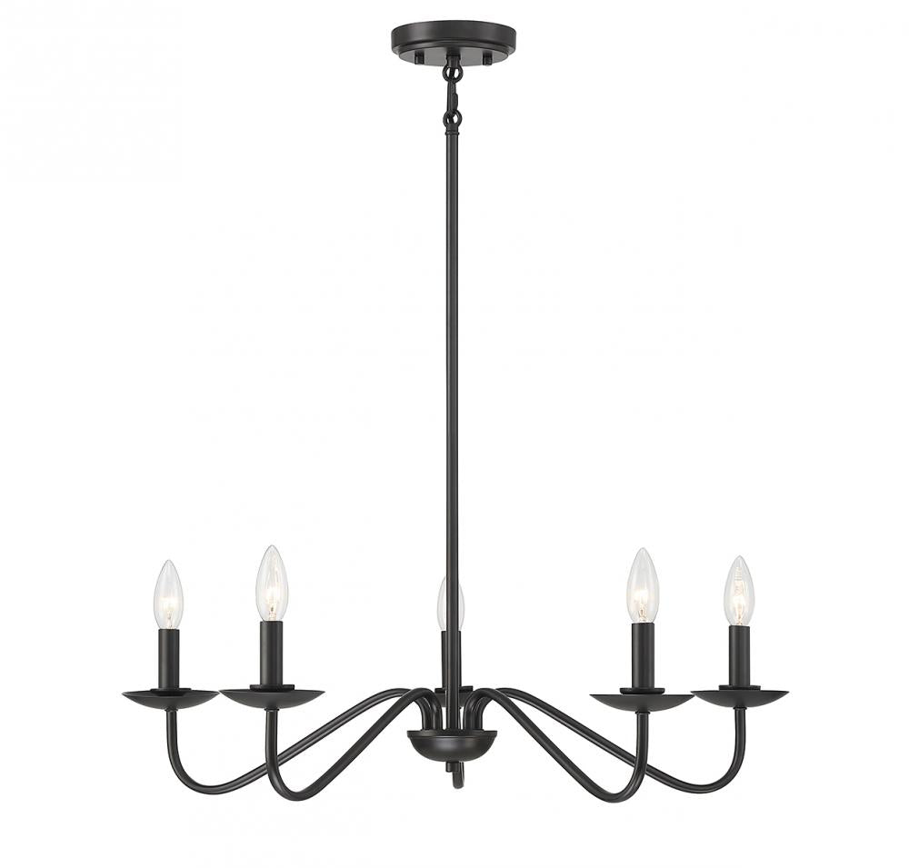 Chandeliers-Savoy House Meridian-M100120MBK