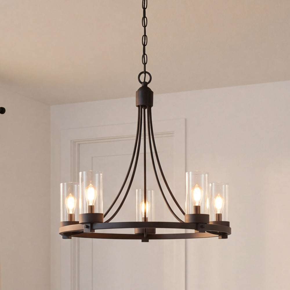 Chandeliers-Savoy House Meridian-M10018MBK