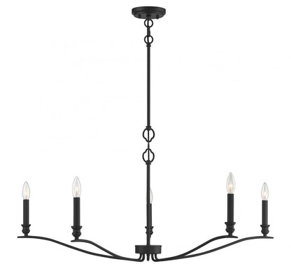 Chandeliers-Savoy House Meridian-M10086MBK