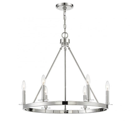 Chandeliers-Savoy House Meridian-M10093MBK