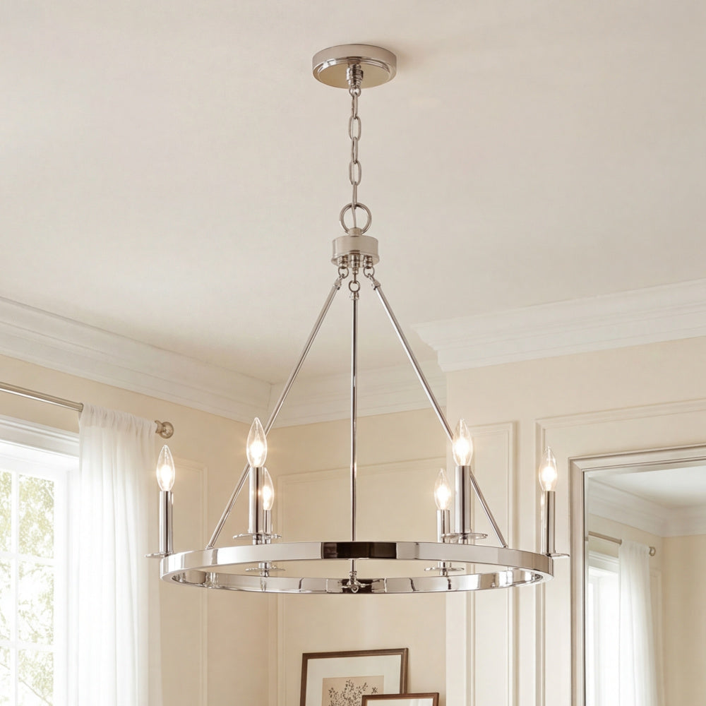 Chandeliers-Savoy House Meridian-M10093MBK
