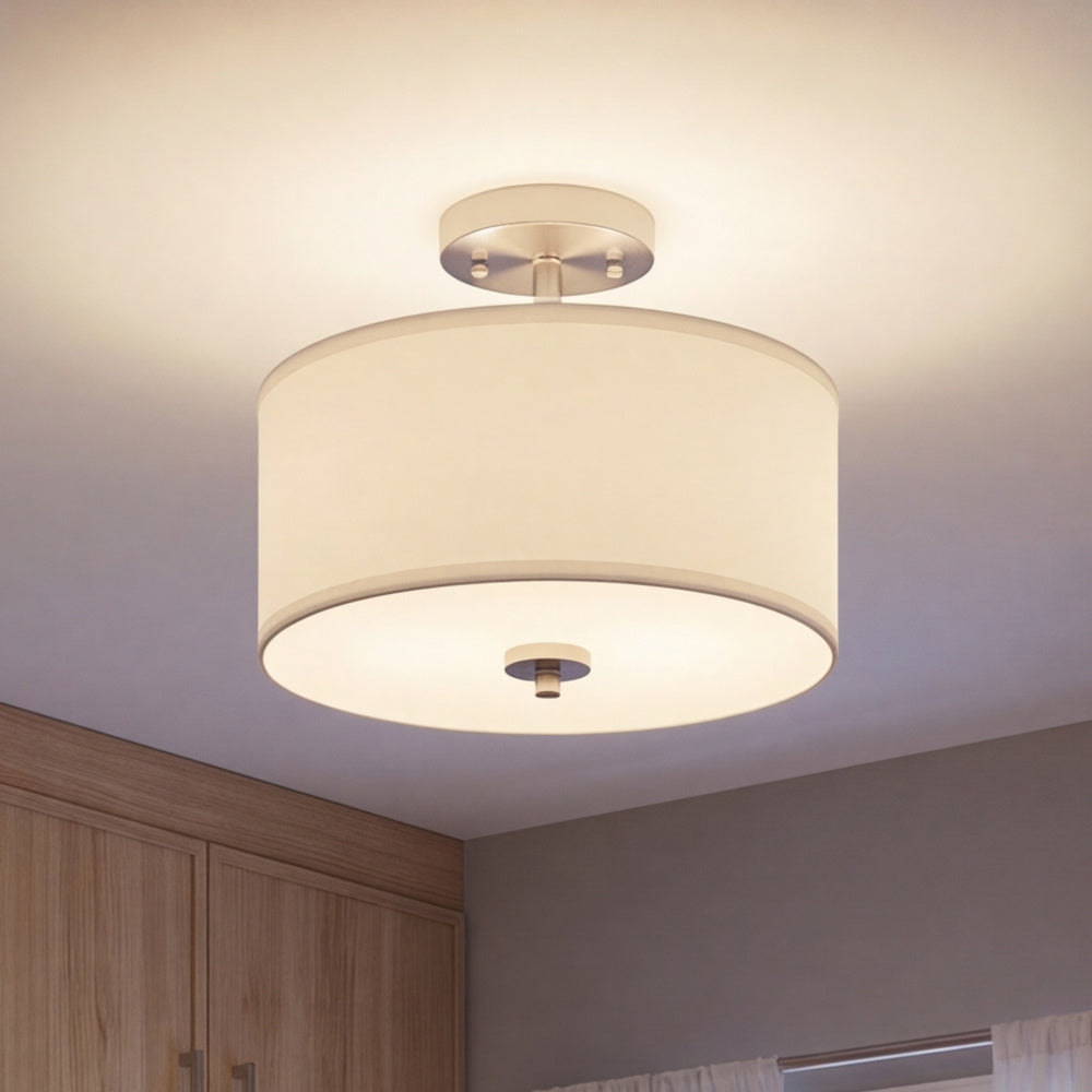 Semi-Flush Mts.-Savoy House Meridian-M60008MBK