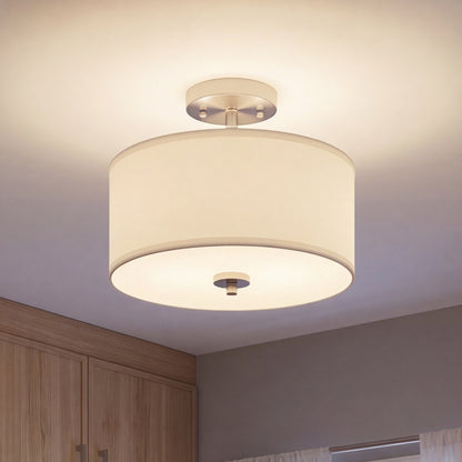 Semi-Flush Mts.-Savoy House Meridian-M60008MBK