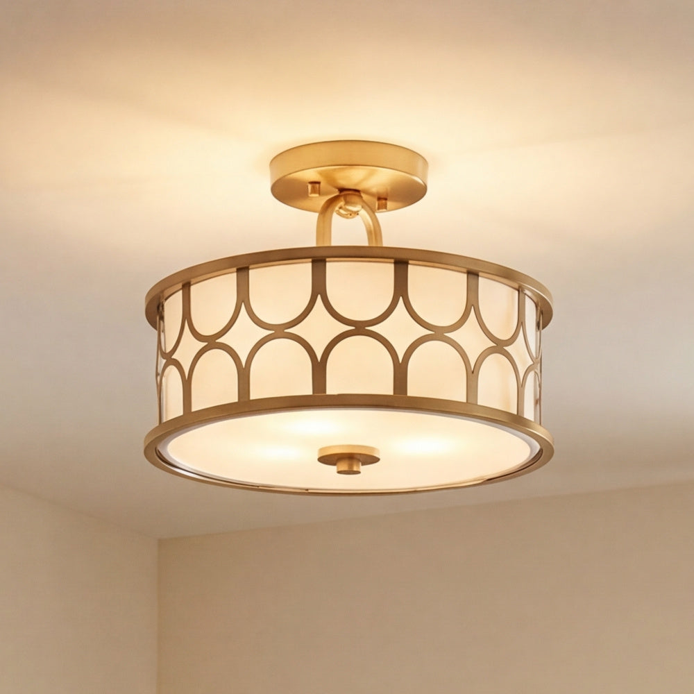 Semi-Flush Mts.-Savoy House Meridian-M60015NB