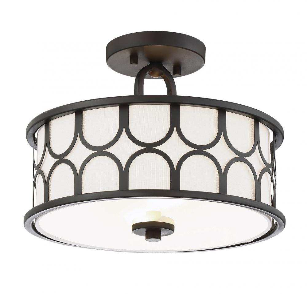 Semi-Flush Mts.-Savoy House Meridian-M60015