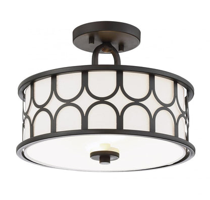 Semi-Flush Mts.-Savoy House Meridian-M60015NB