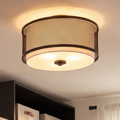 Semi-Flush Mts.-Savoy House Meridian-M60018MBK