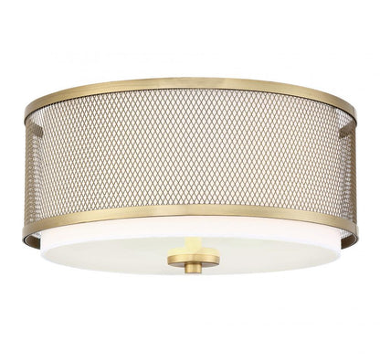 Semi-Flush Mts.-Savoy House Meridian-M60018MBK