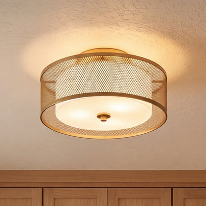 Semi-Flush Mts.-Savoy House Meridian-M60018MBK