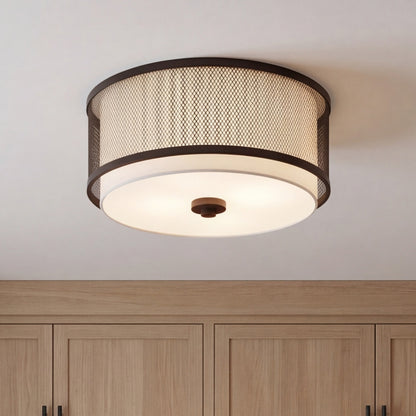 Semi-Flush Mts.-Savoy House Meridian-M60018MBK