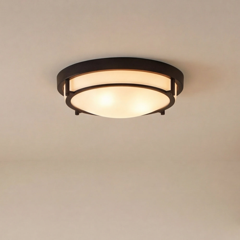 Semi-Flush Mts.-Savoy House Meridian-M60019MBK