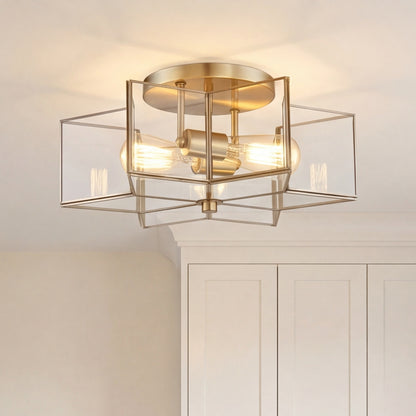 Semi-Flush Mts.-Savoy House Meridian-M60021NB
