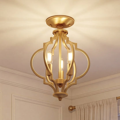 Semi-Flush Mts.-Savoy House Meridian-M60055MBK