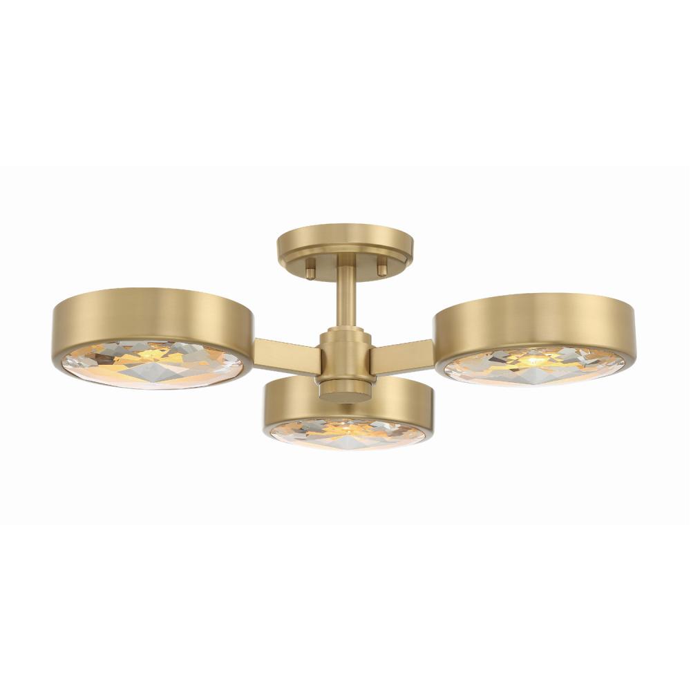 Semi-Flush Mts.-Crystorama-ORS-733
