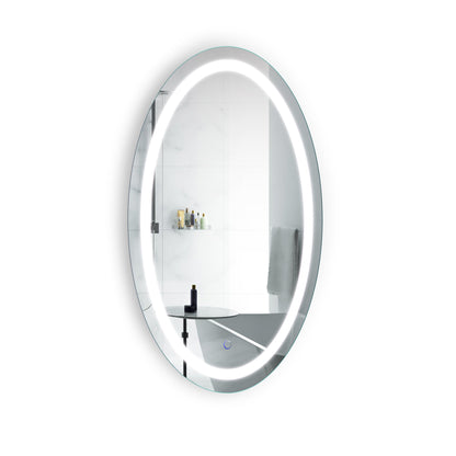 ICON 24 X 42 LED OVAL Mirror with Defogger