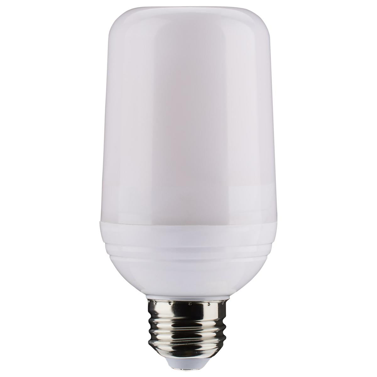 Satco 2.5W LED T19 Flame 120V E26 Medium Base Bulb S29806