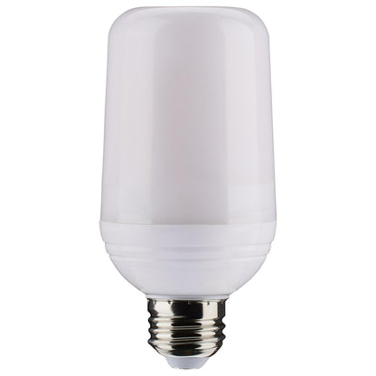 Satco 2.5W LED T19 Flame 120V E26 Medium Base Bulb S29806