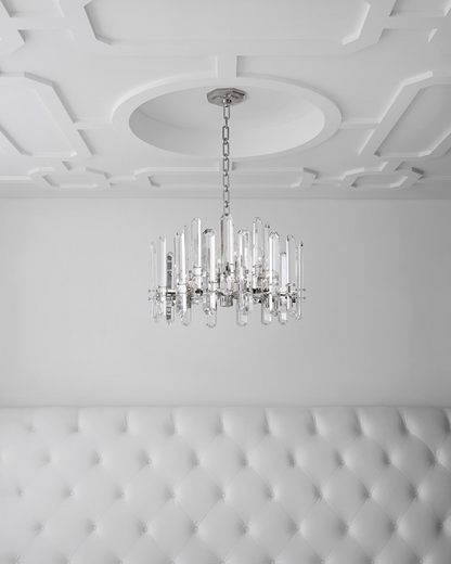 Aerin  Bonnington Crystal Chandelier ARN5124 OPEN BOX