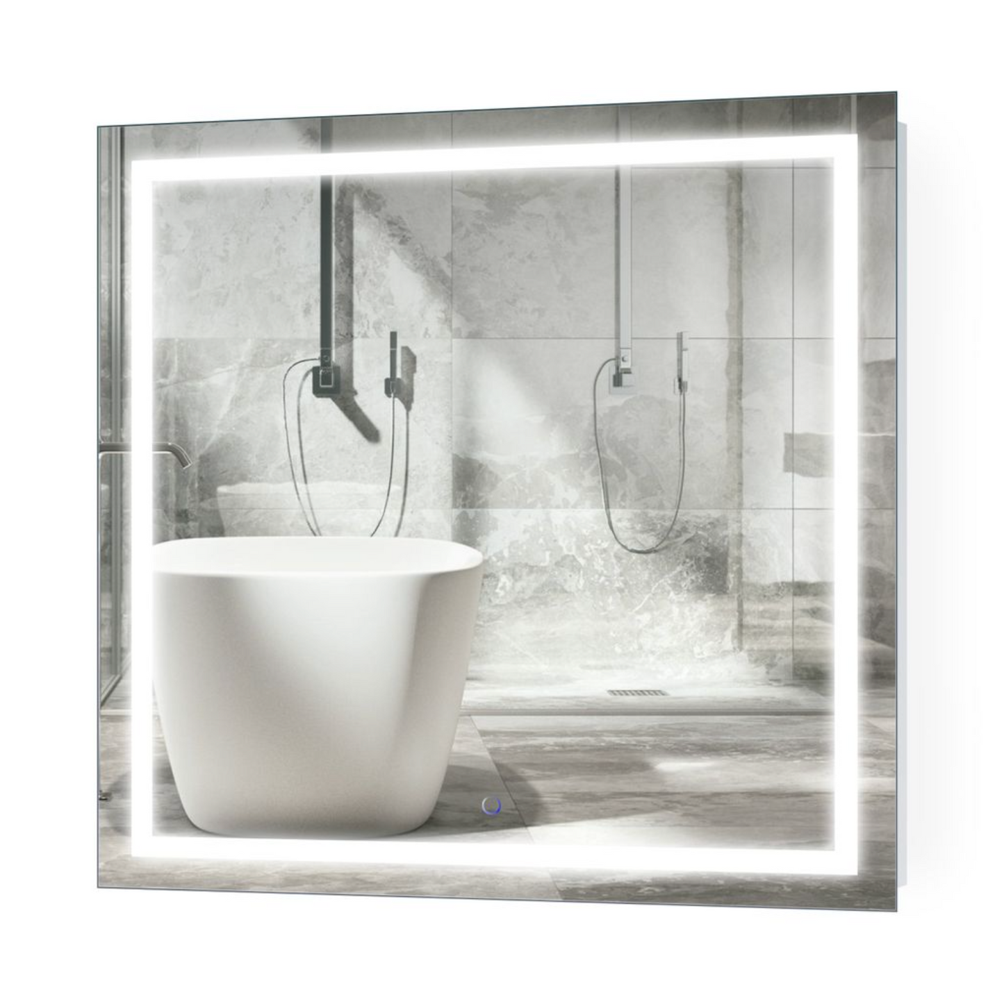 ICON 36 X 36 LED Square Mirror with Defogger