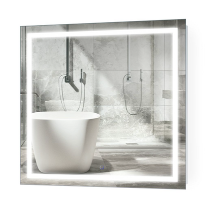 ICON 36 X 36 LED Square Mirror with Defogger