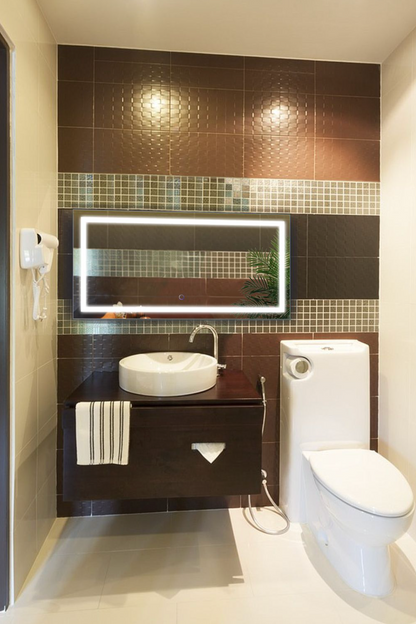 ICON 48 X 24 LED Rectangular Mirror with Defogger