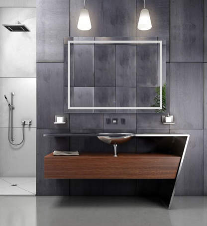 ICON 48 X 36 LED Rectangular Mirror with Defogger