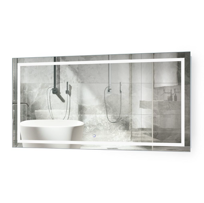 ICON 54 X 24 LED Rectangular Mirror with Defogger