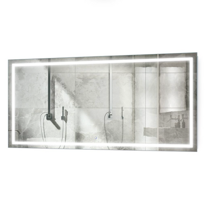 ICON 72 X 36 LED Rectangular Mirror with Defogger