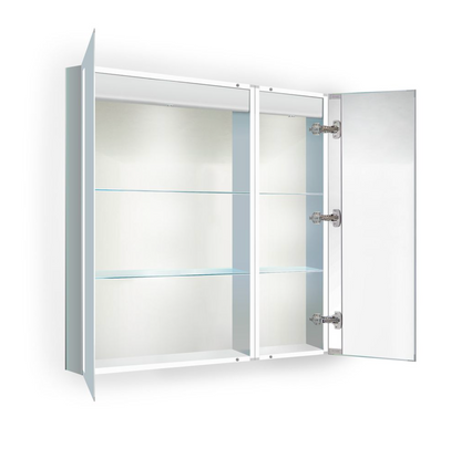 Kinetic 30 X 30 LED Medicine Cabinet Mirror