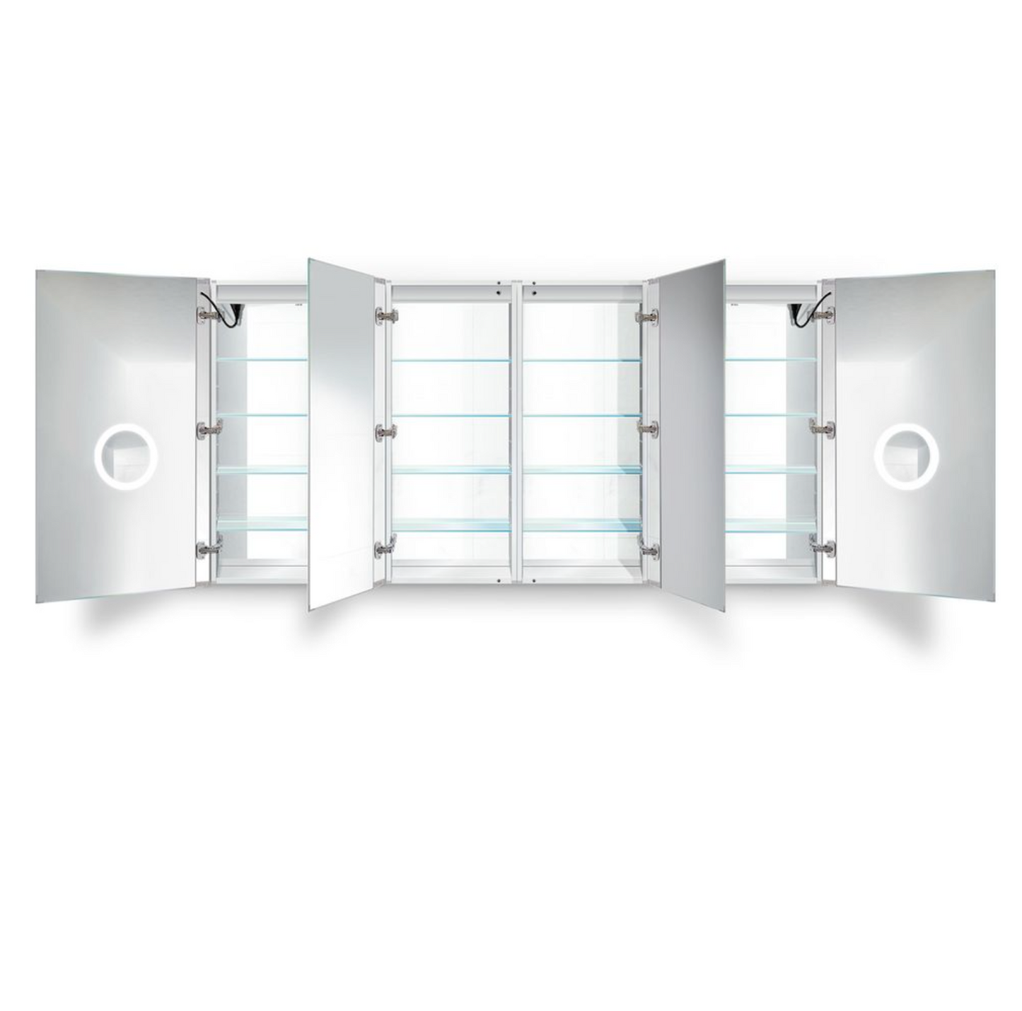 SVANGE 84 X 42 LED Lighted Mirror Medicine Cabinet, Defogger included