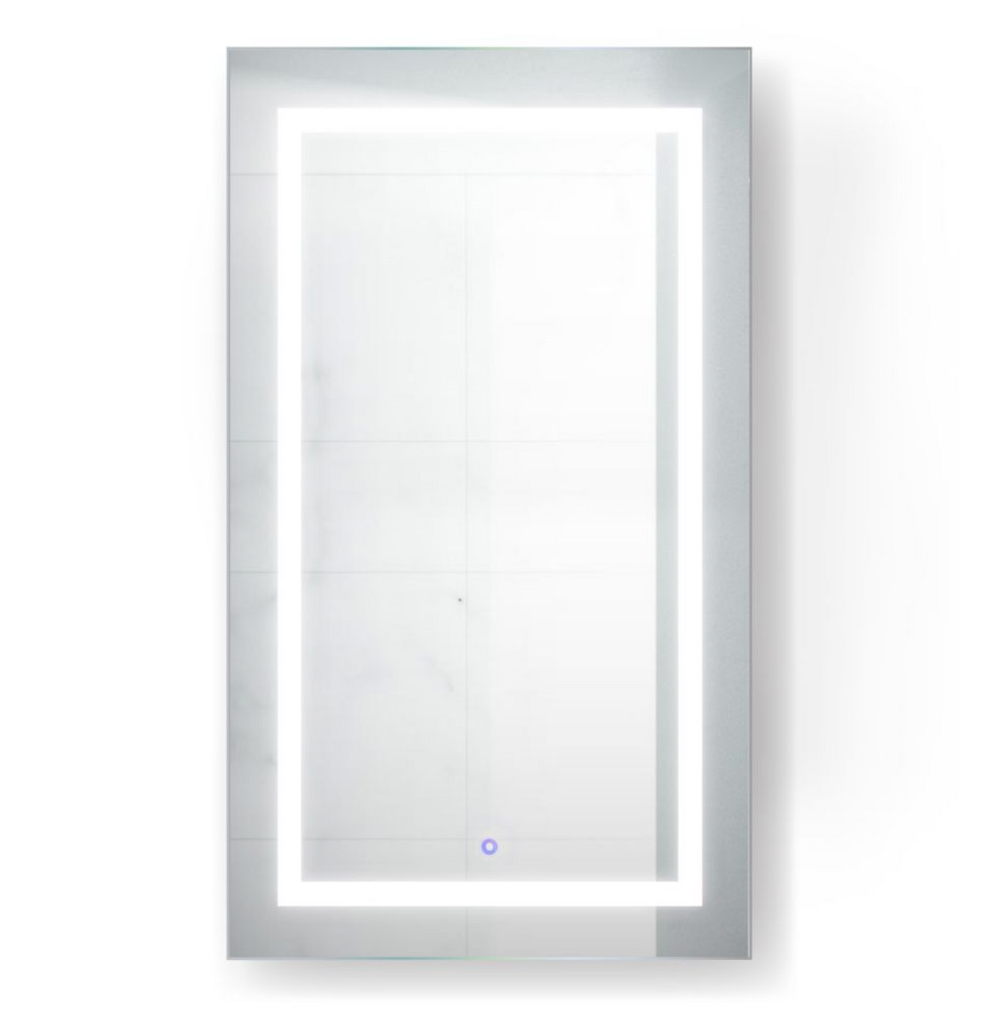 SVANGE 24 X 42 LED Lighted Mirror Medicine Cabinet with Choice of Door on Left or Right, Defogger included