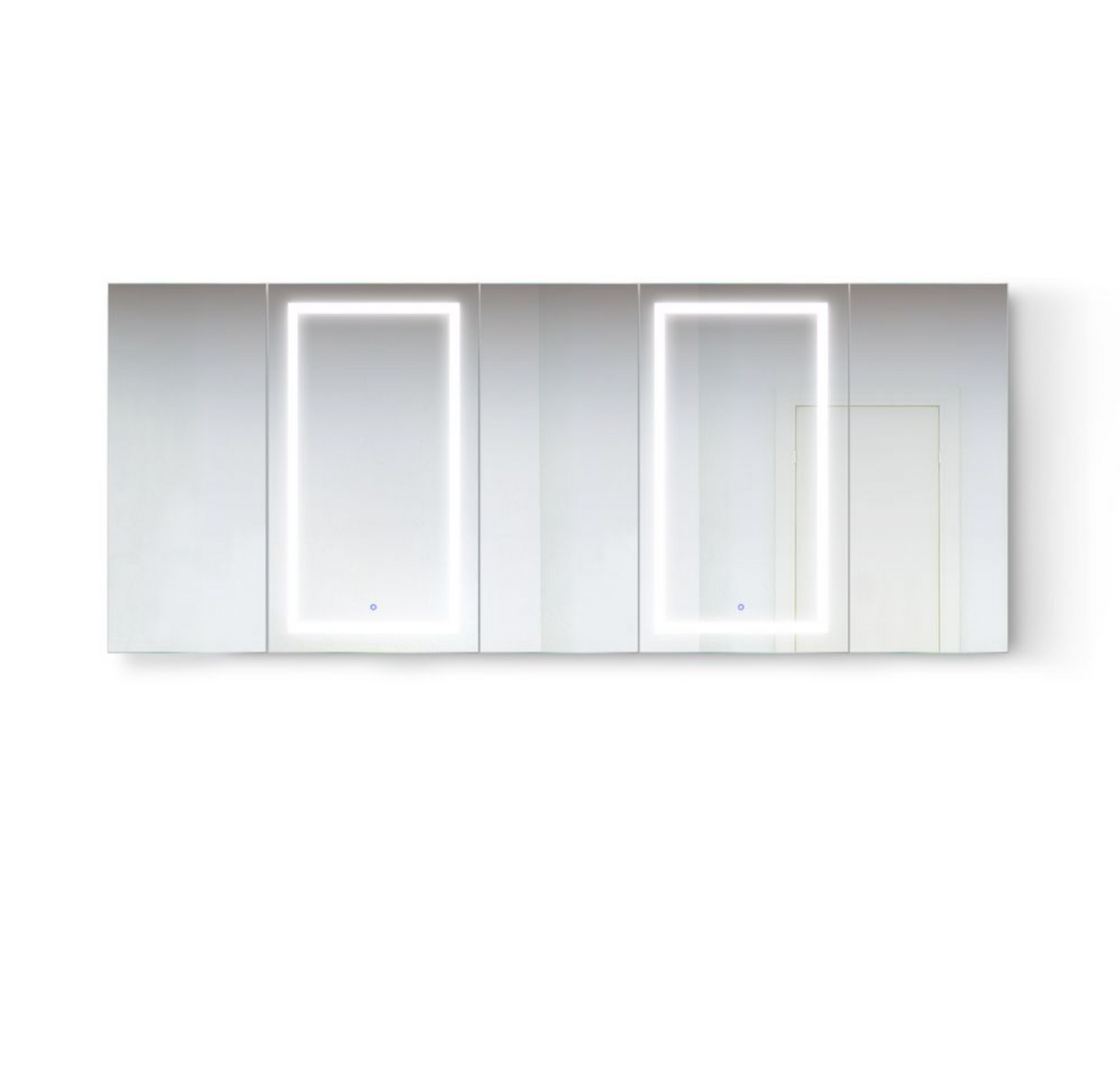 SVANGE 102 X 42 LED Lighted Mirror Medicine Cabinet, Defogger included