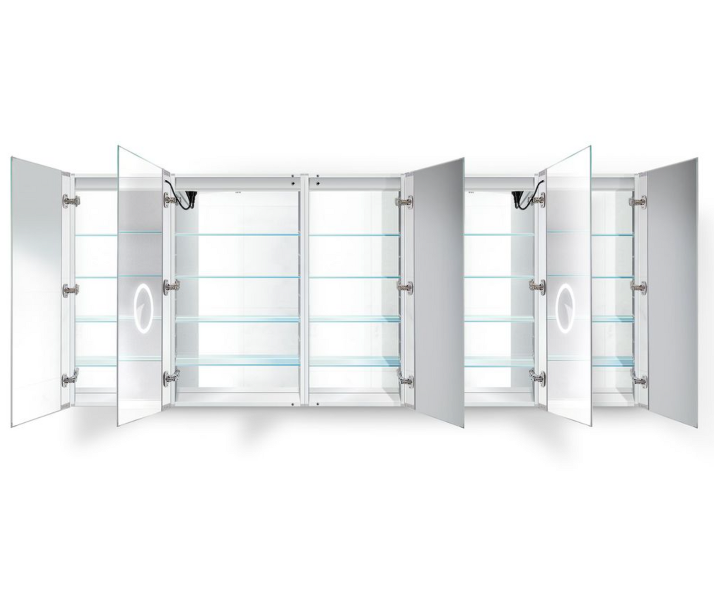 SVANGE 102 X 42 LED Lighted Mirror Medicine Cabinet, Defogger included